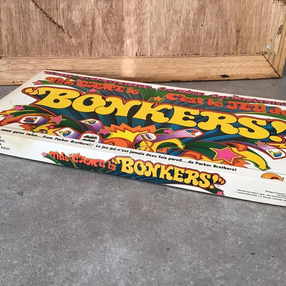 Vintage This Game is “Bonkers” Board Game 1978 Parker Brothers - Picture 3 of 9